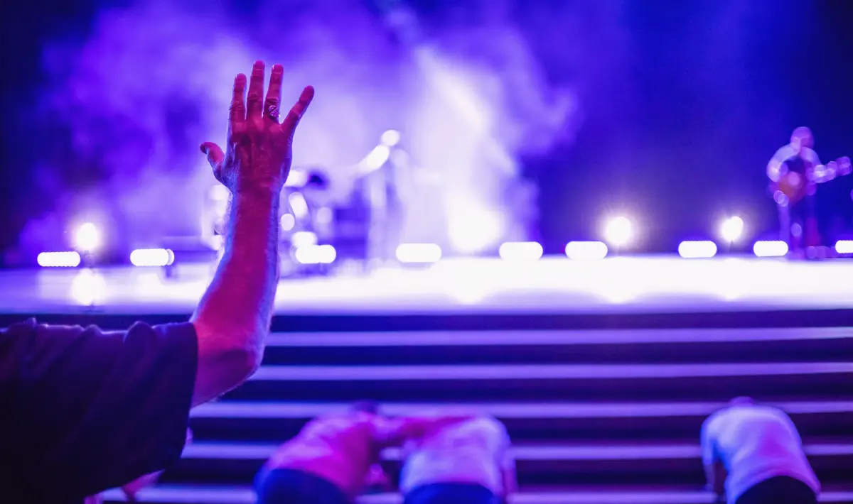 Sjekkliste før du velger prosjektet med live-show, konsert og festival